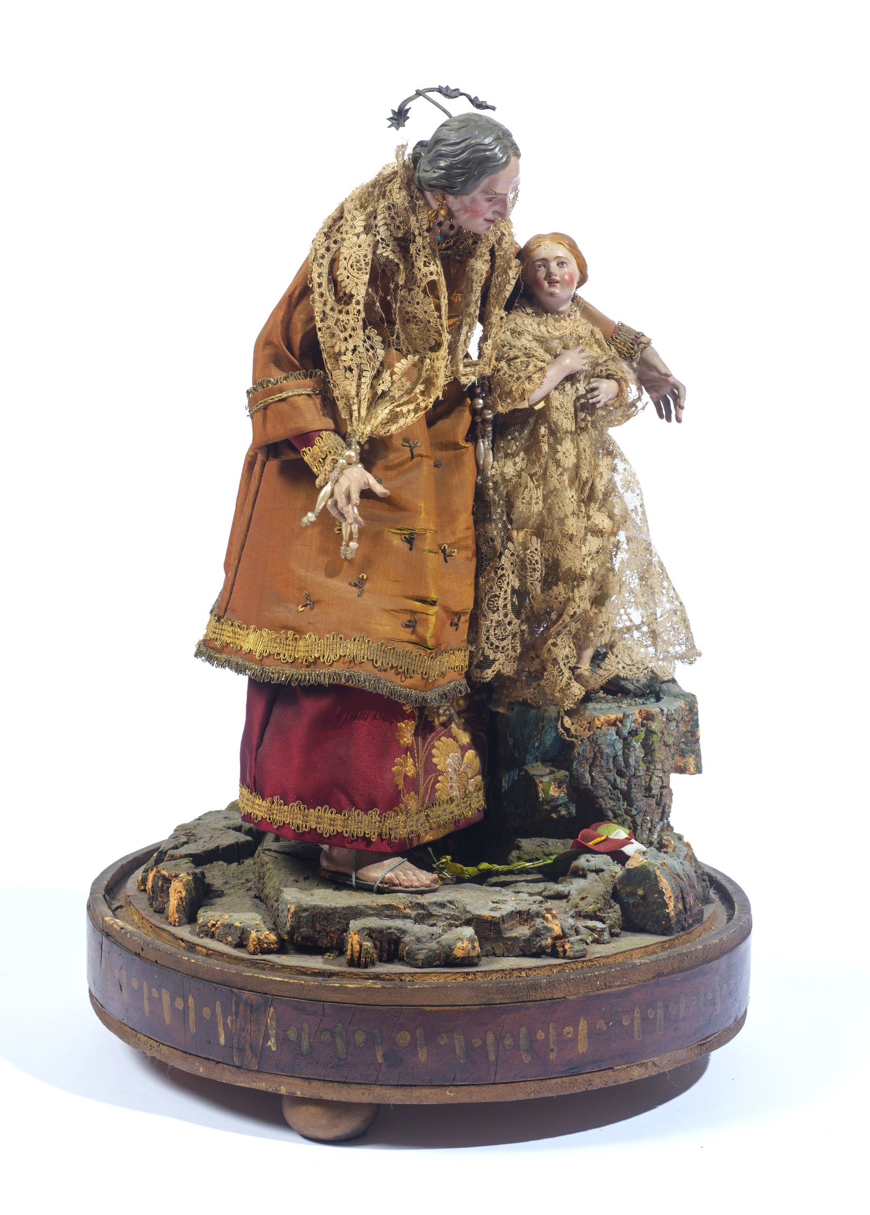 Manifattura napoletana, Sant'Anna e la Madonna bambina