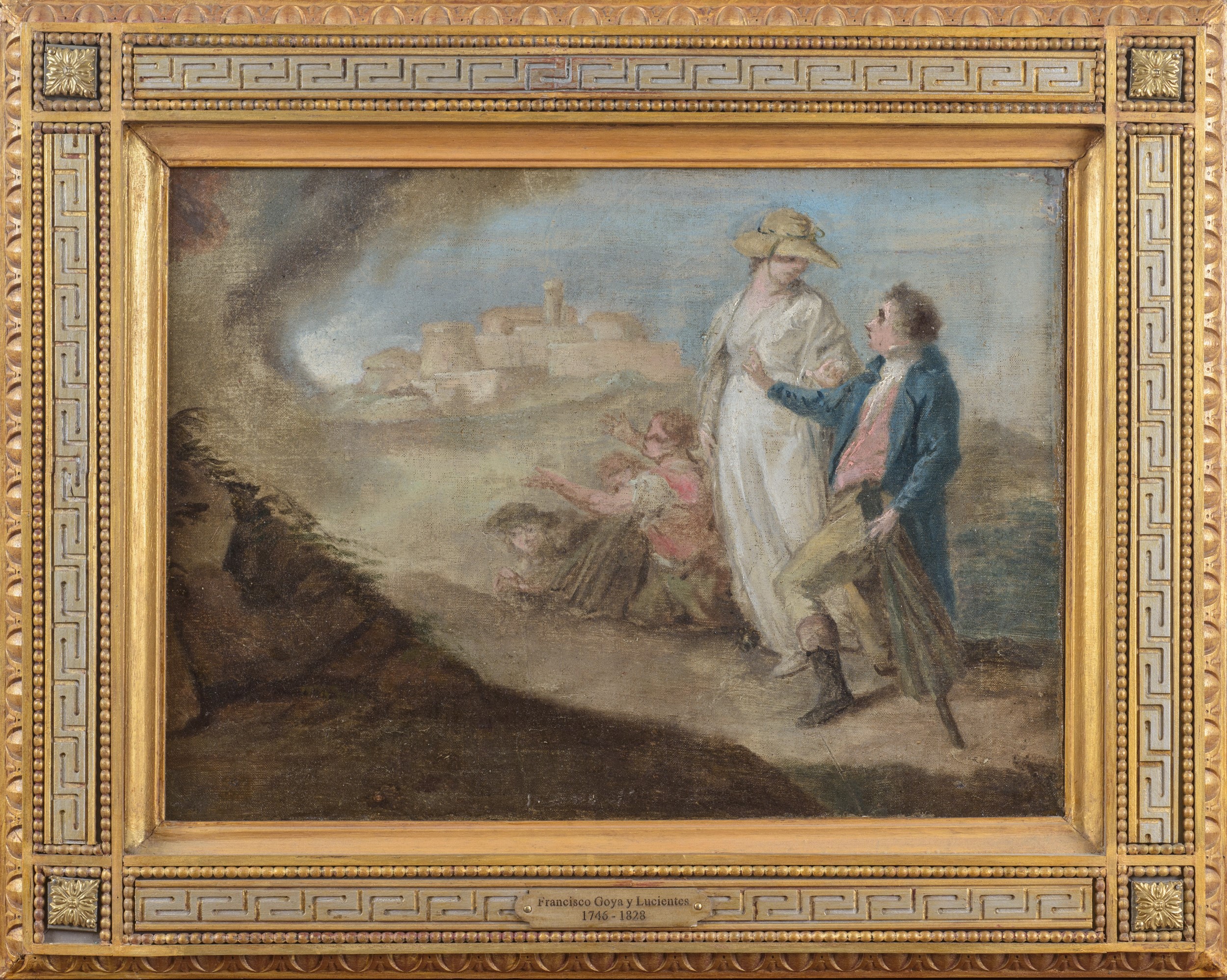 Figure in un paesaggio