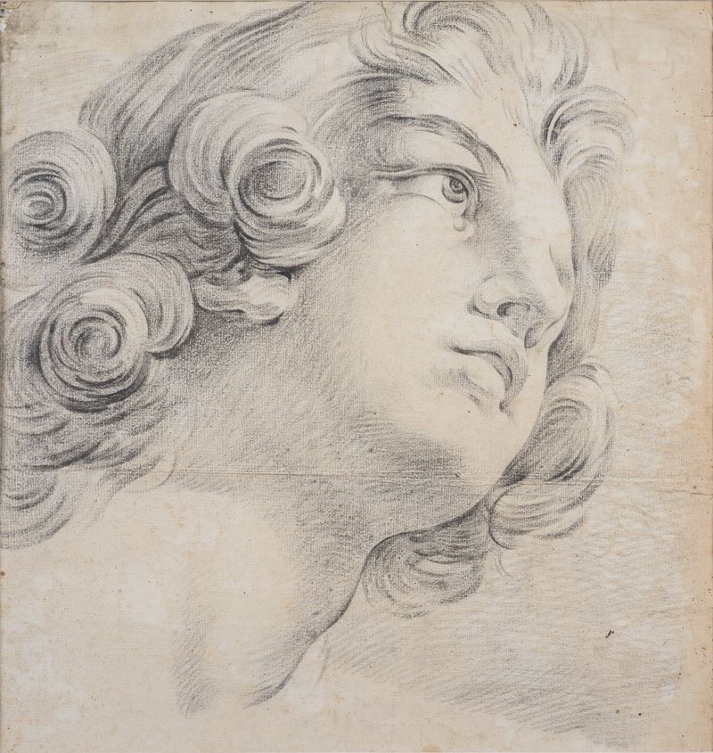 Studio per testa di Angelo