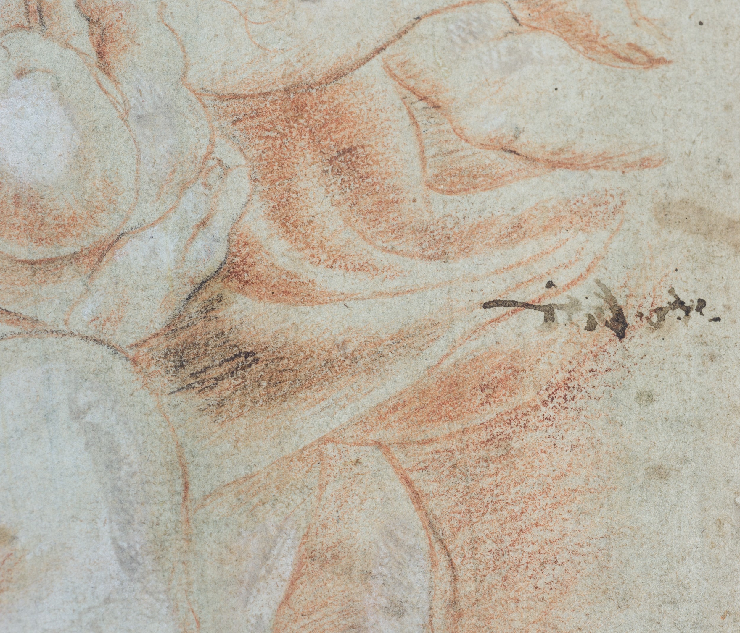 Studio compositivo con figure (probabile bozzetto preparatorio)