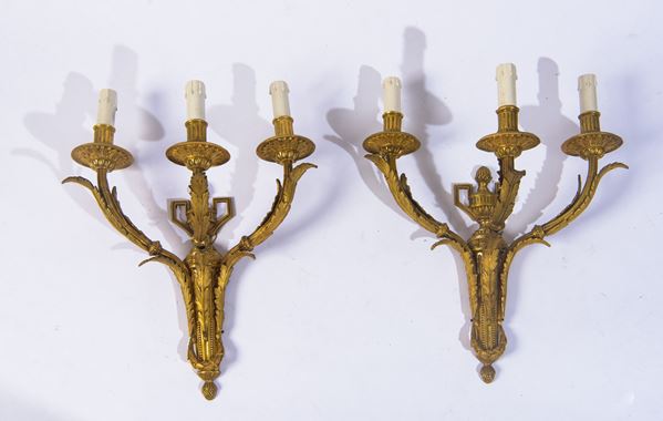 Coppia di appliques