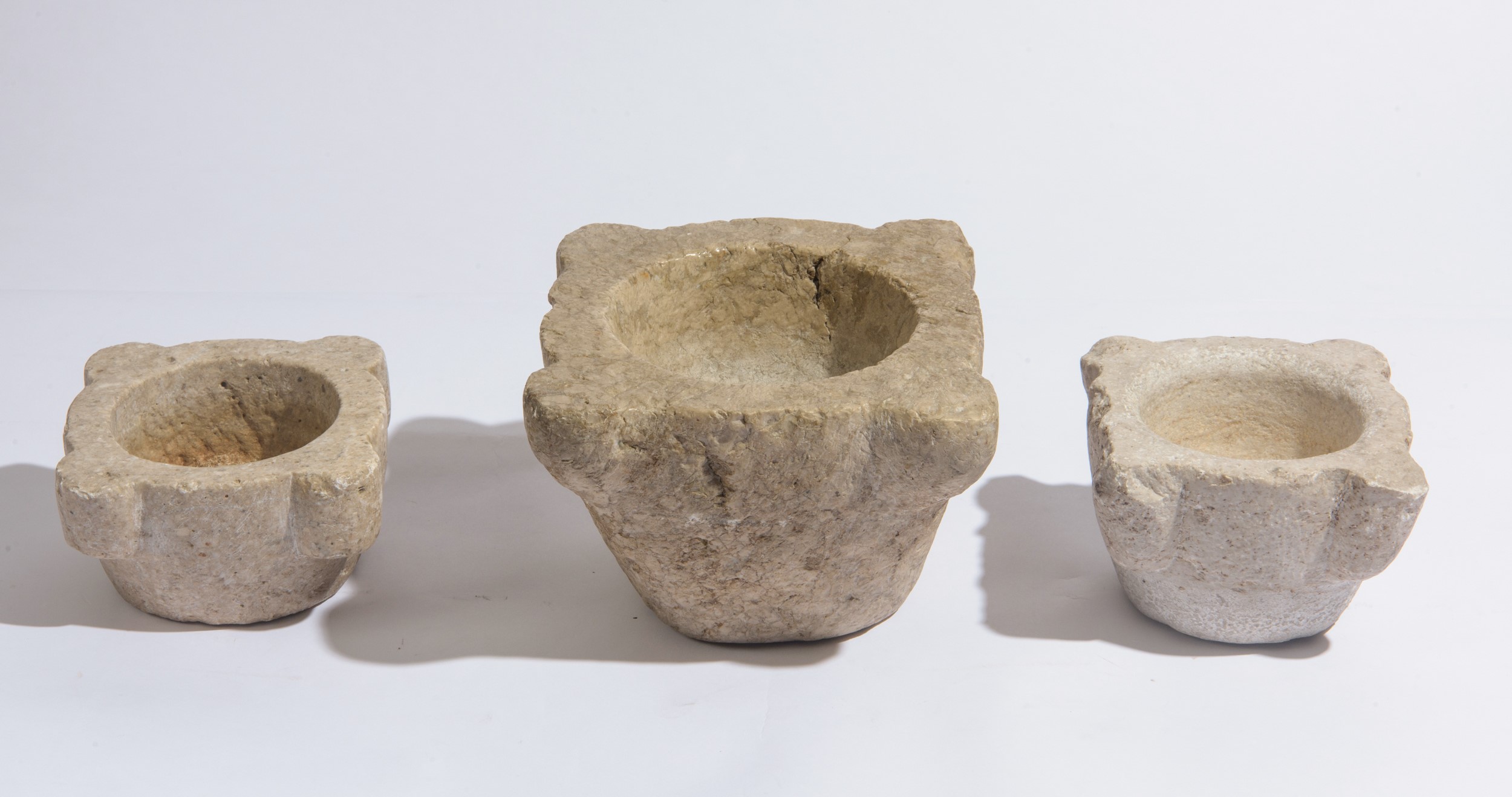 XIX secolo, Quattro mortai in pietra