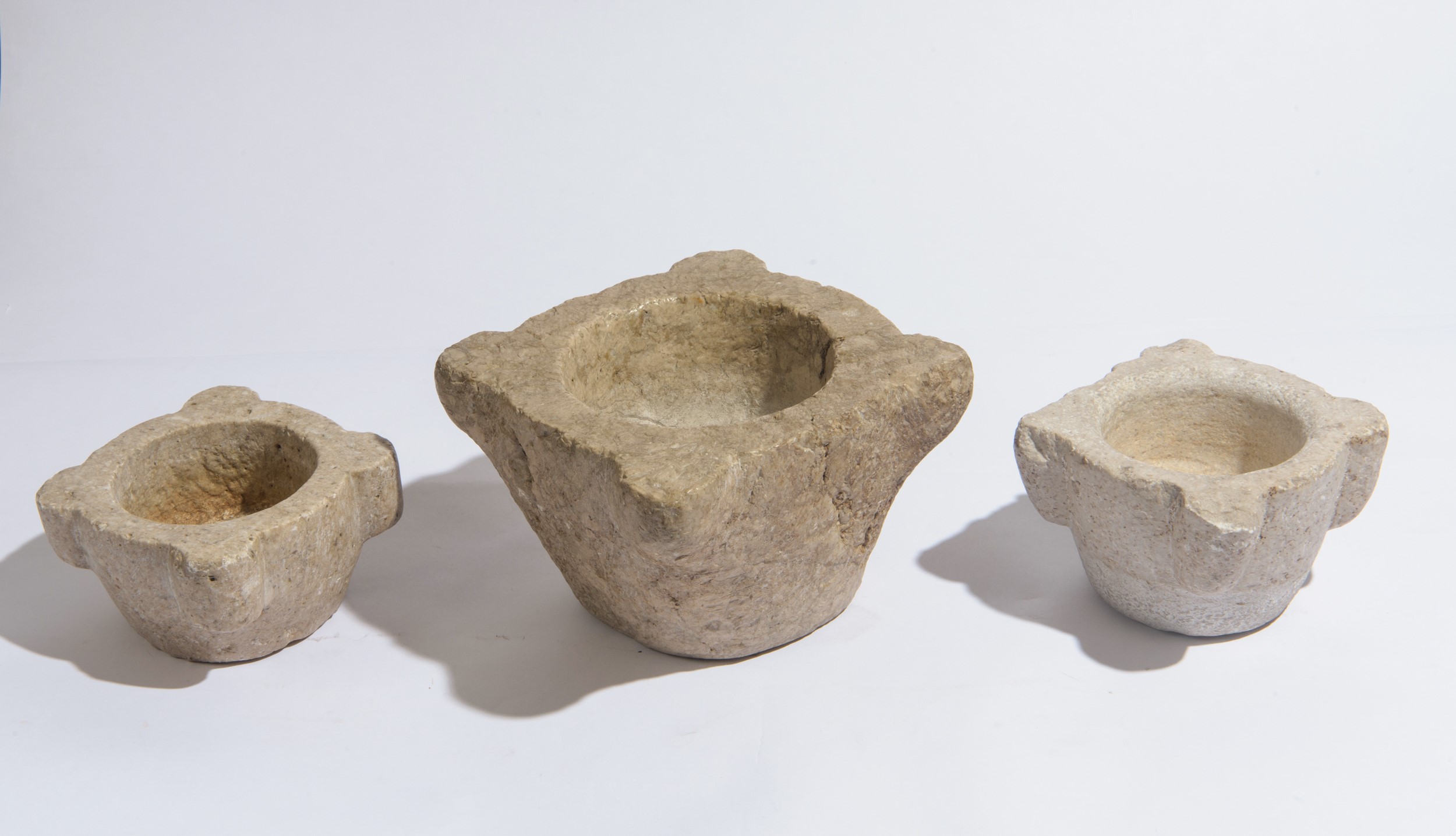 XIX secolo, Quattro mortai in pietra