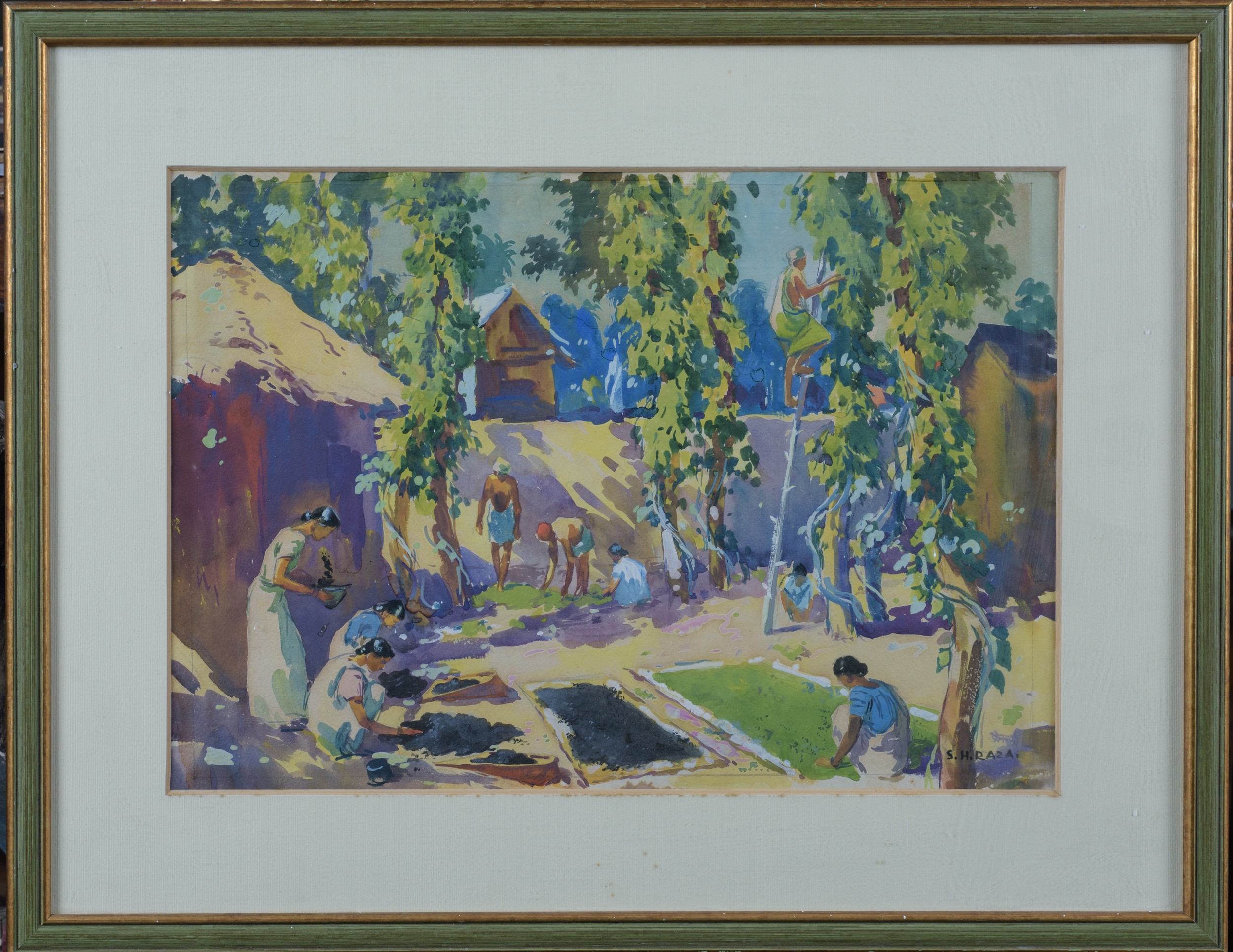 Sayed Haider Raza - Villaggio