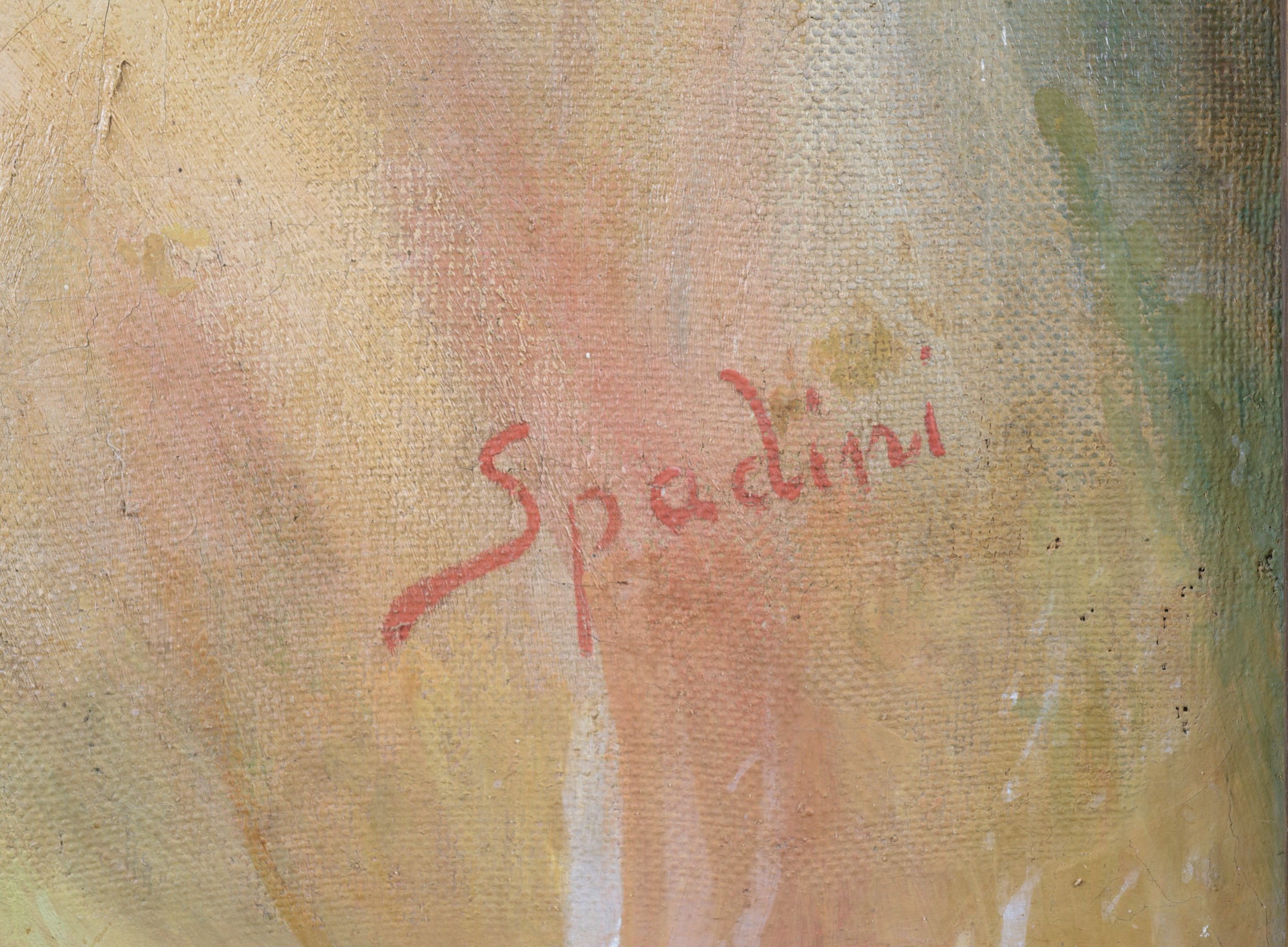 Armando Spadini - Ritratto di fanciulla, olio su tela