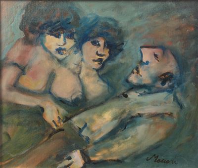 Figure, olio su tela