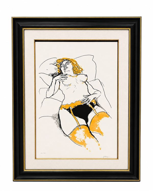Renato Guttuso - Nudo femminile