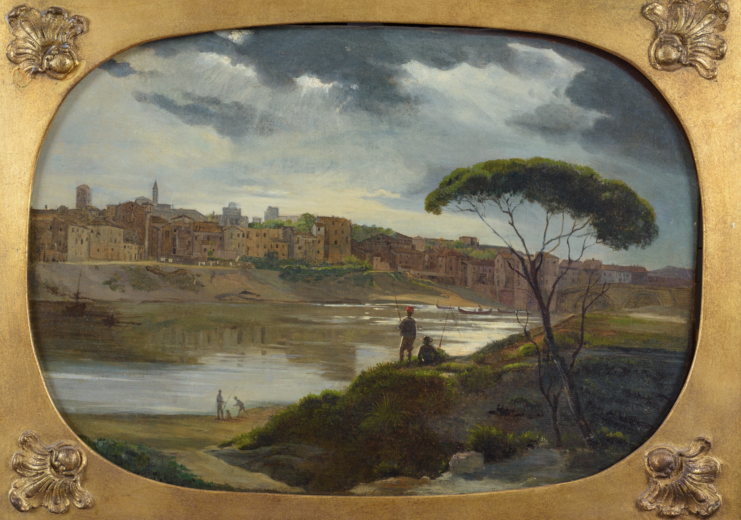 Scuola italiana, Veduta di Firenze dalla Pescaglia di San Nicolò