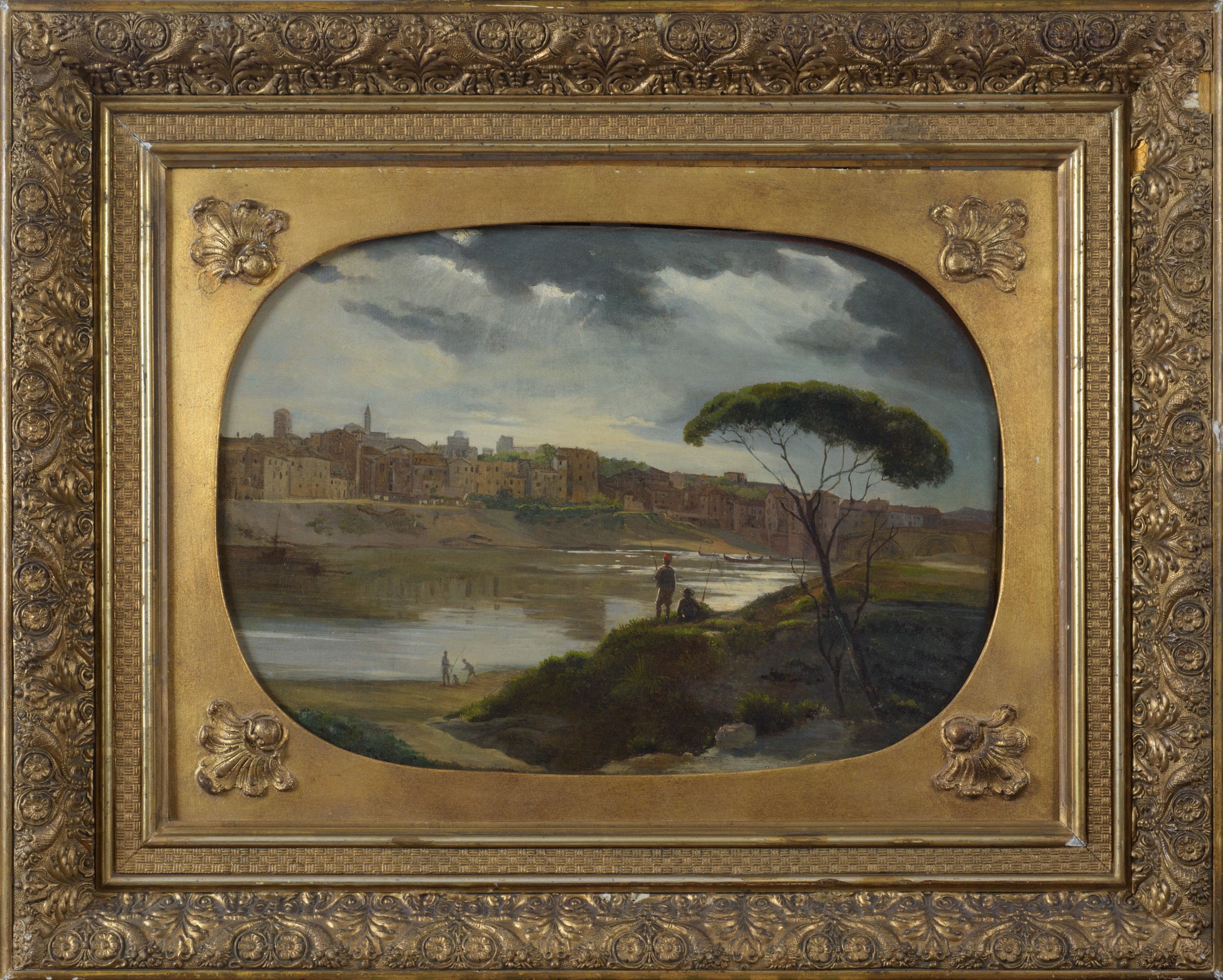 Scuola italiana, Veduta di Firenze dalla Pescaglia di San Nicolò