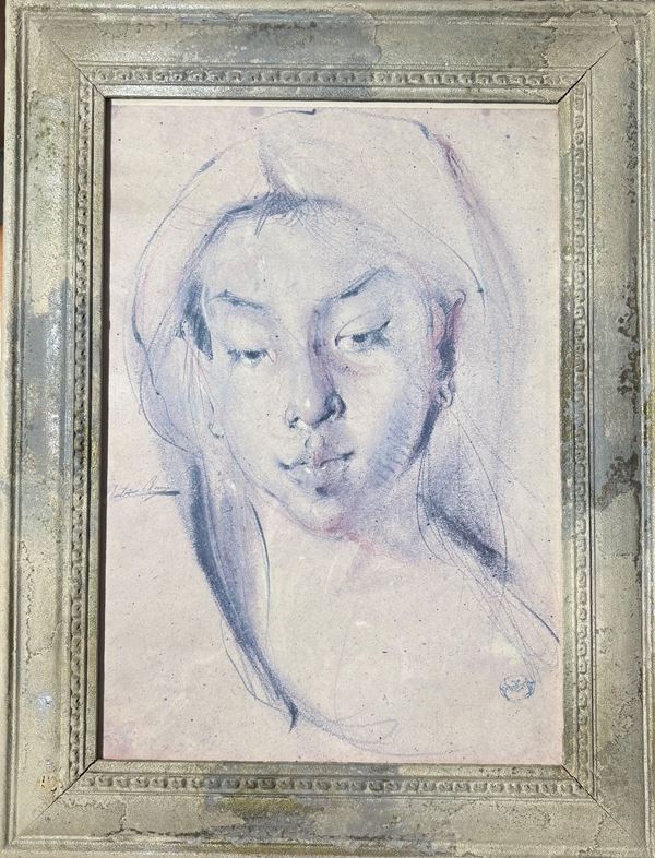Antonio Blanco - Balinese Madonna