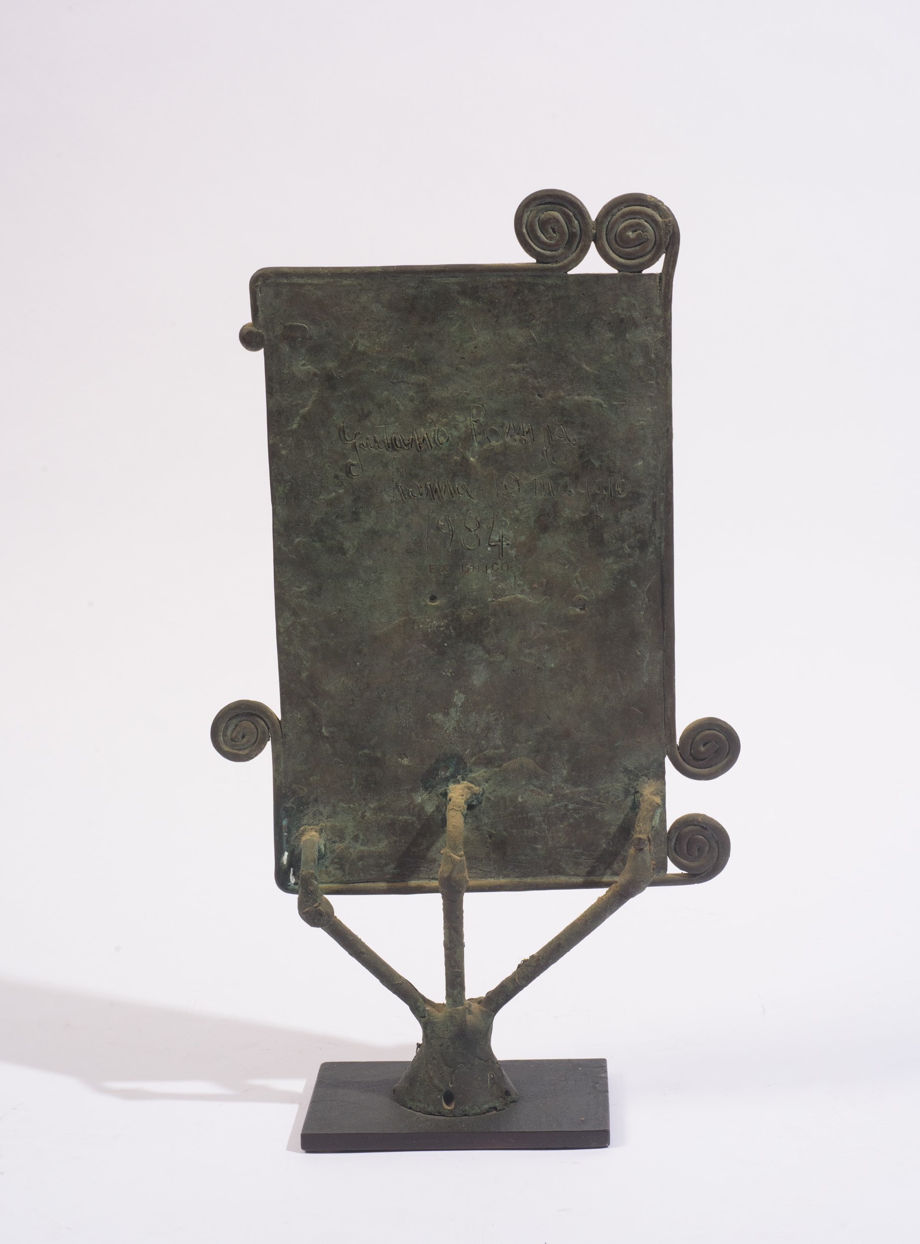 Gaetano Pompa - Bassorilievo in bronzo (esemplare unico), 1984