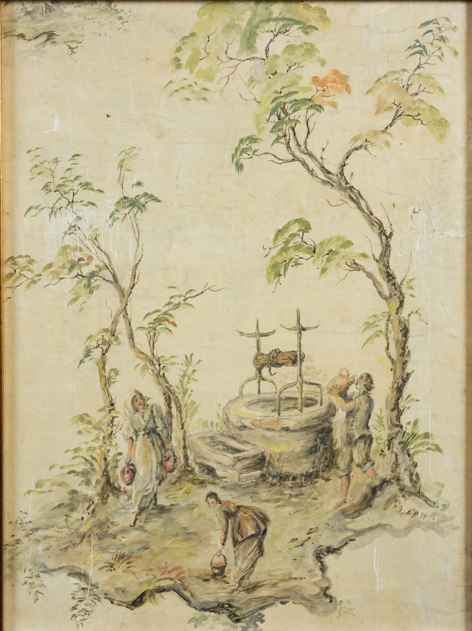 Serie di quindici tempere, Francia, seconda metà del XVIII secolo, tempera su carta