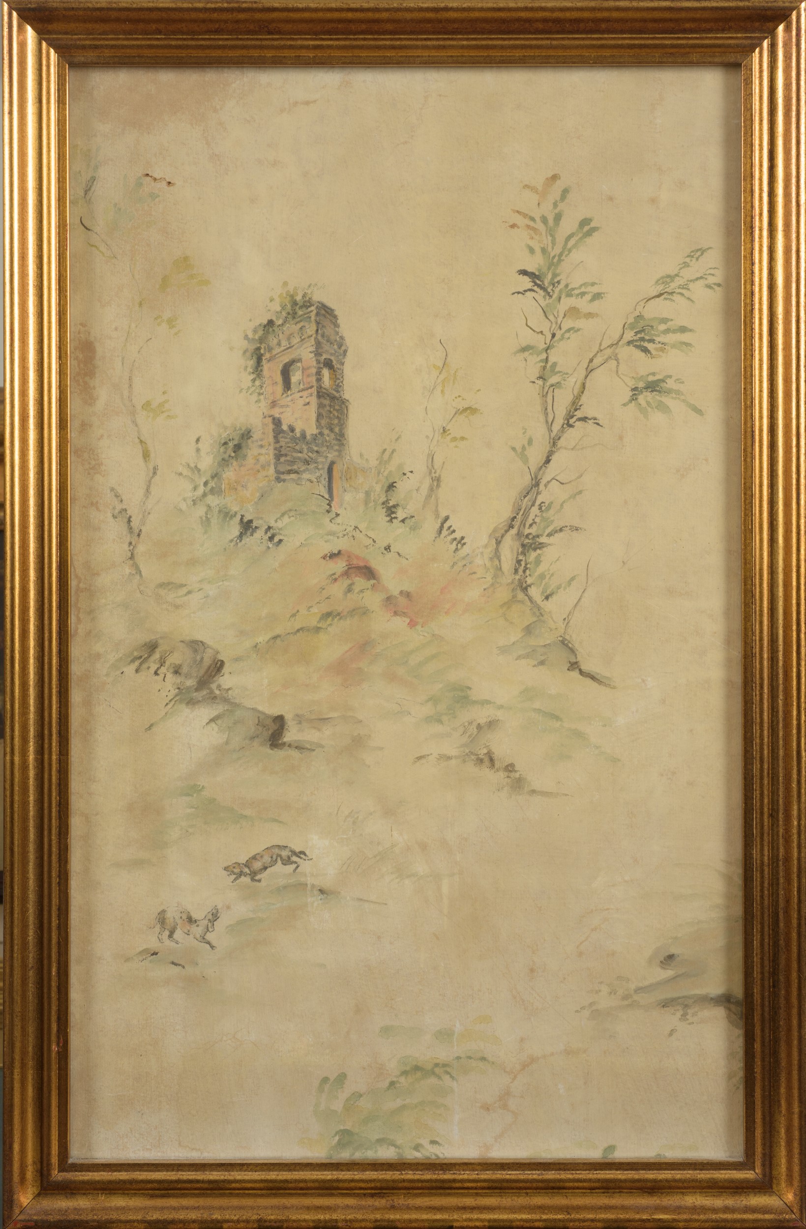 Serie di quindici tempere, Francia, seconda metà del XVIII secolo, tempera su carta