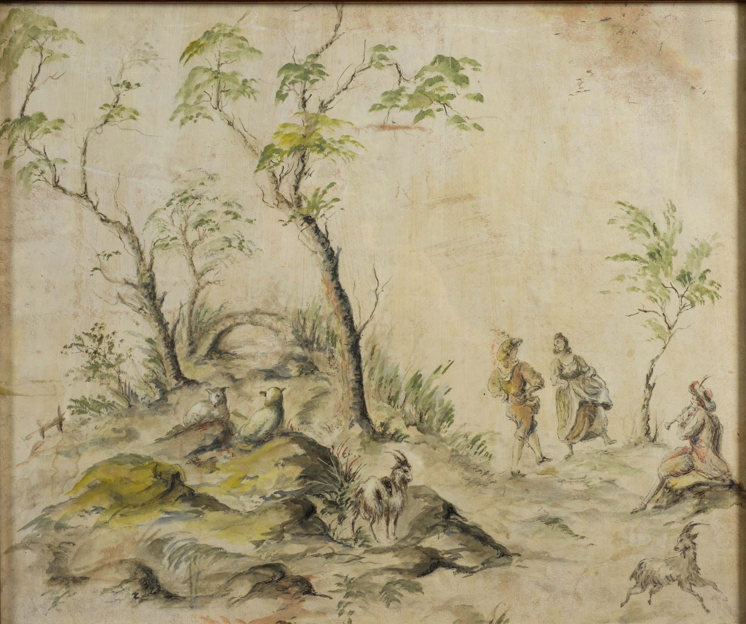 Serie di quindici tempere, Francia, seconda metà del XVIII secolo, tempera su carta