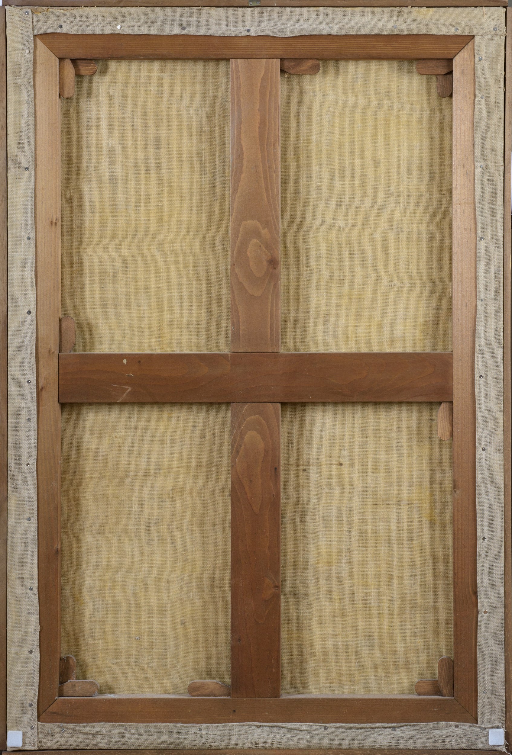 Madonna con bambino, olio su tela (Italia, XVII–XVIII secolo)