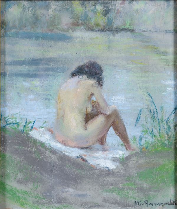 Nudo di schiena femminile