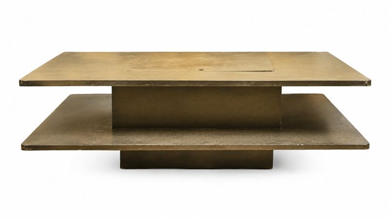 Willy Rizzo - Coffee table, legno, anni '80 del XX secolo
