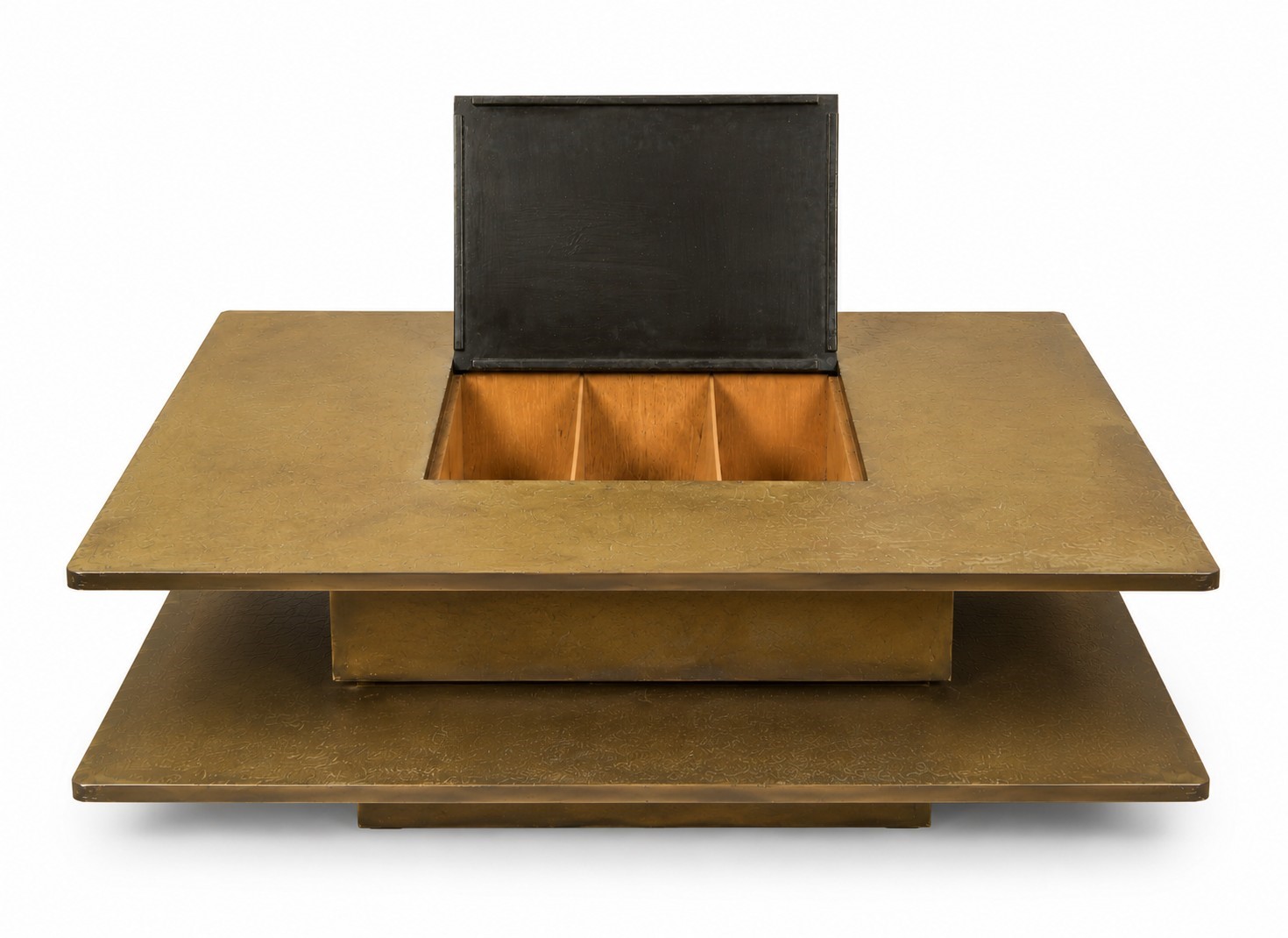 Willy Rizzo - Coffee table, legno, anni '80 del XX secolo