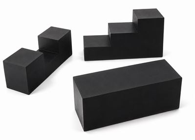 Tre moduli “Gli scacchi”, poliuretano