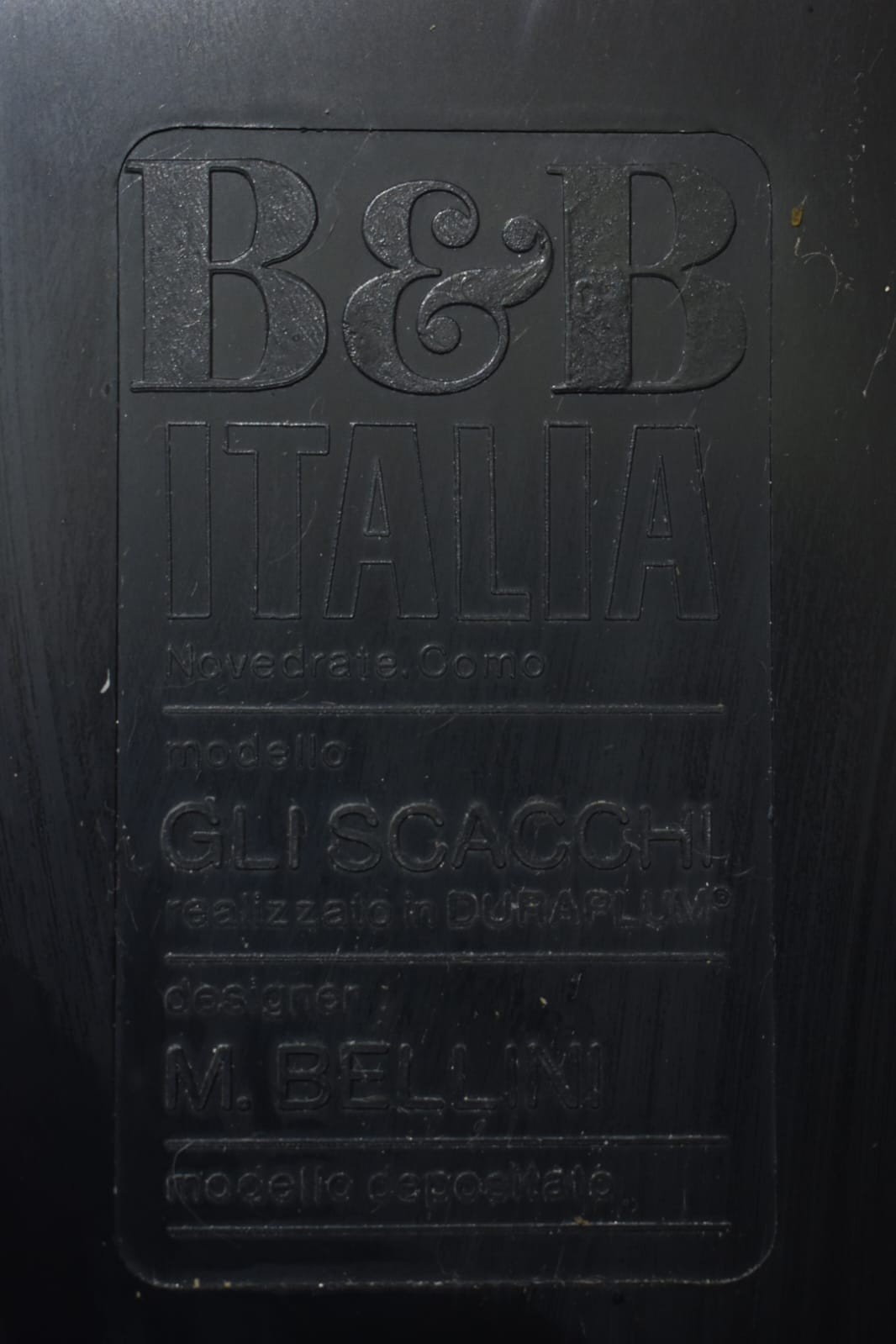 Mario Bellini - Tre moduli “Gli scacchi”, poliuretano