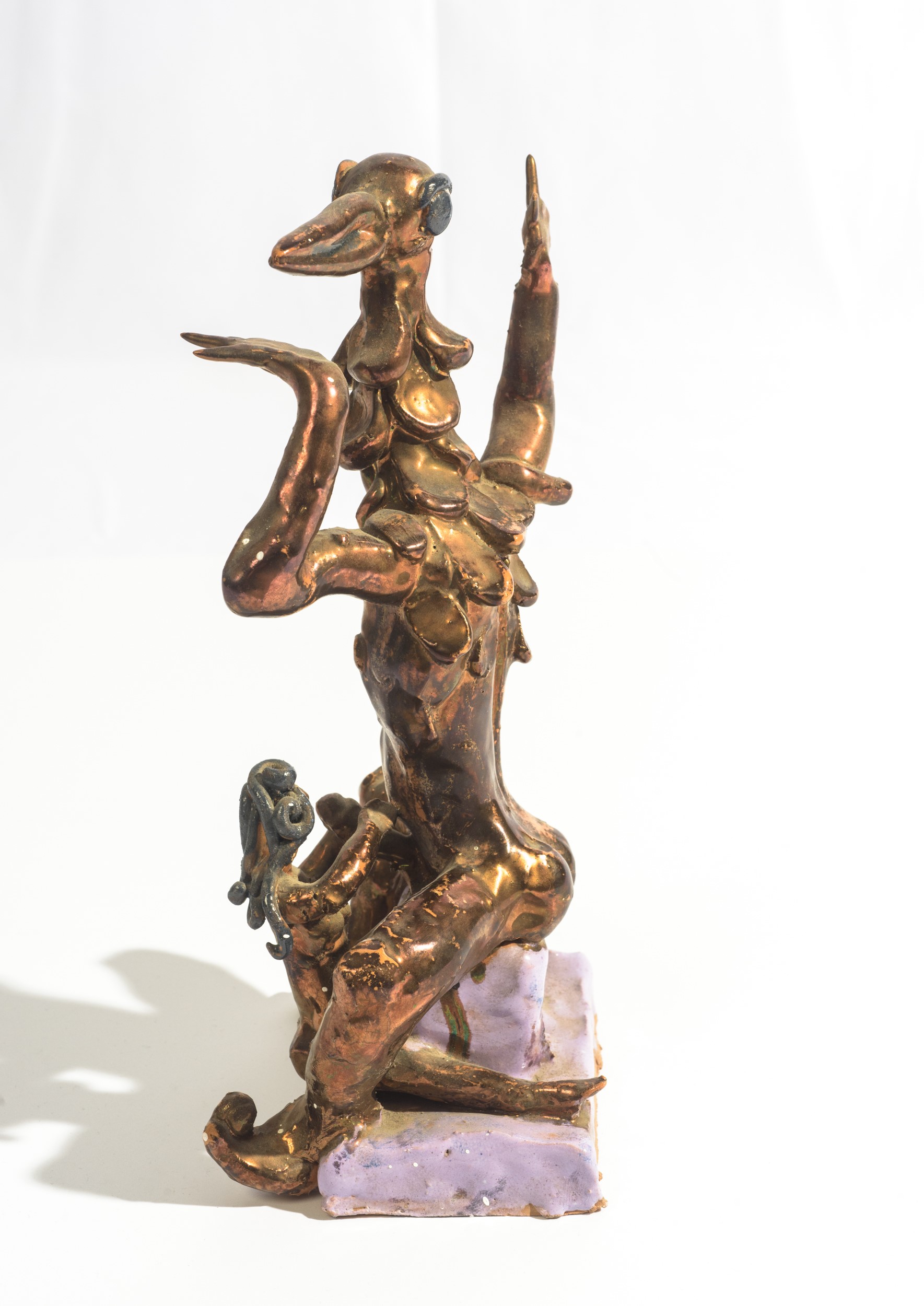 Louis Rosen Schmidt - Scena erotica in ceramica invetriata (1969)