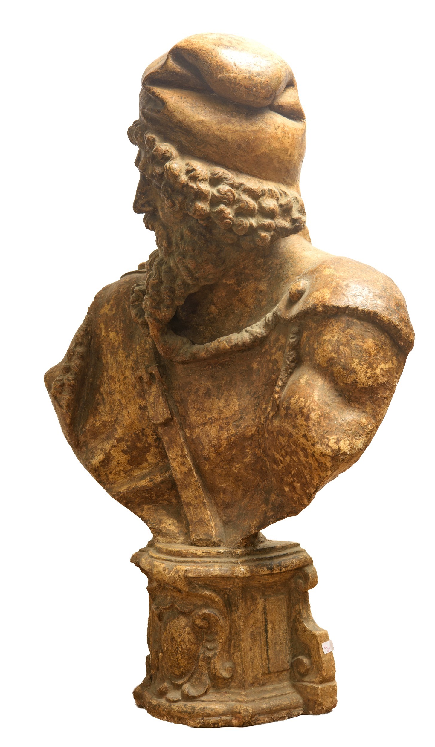 Due Busti in Stucco Romano