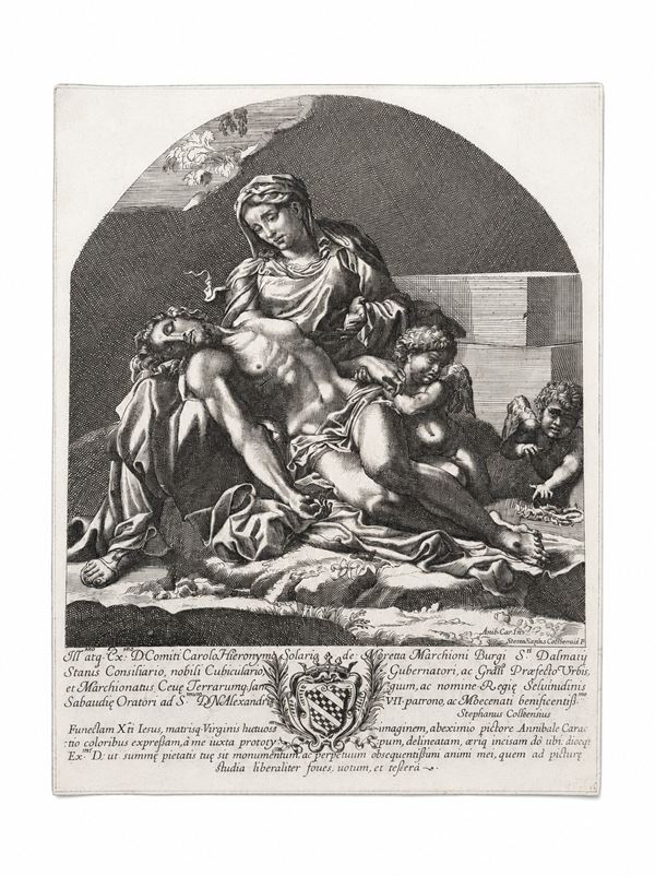 Stephan  Colbenschlag - La Pietà, da Annibale Carracci