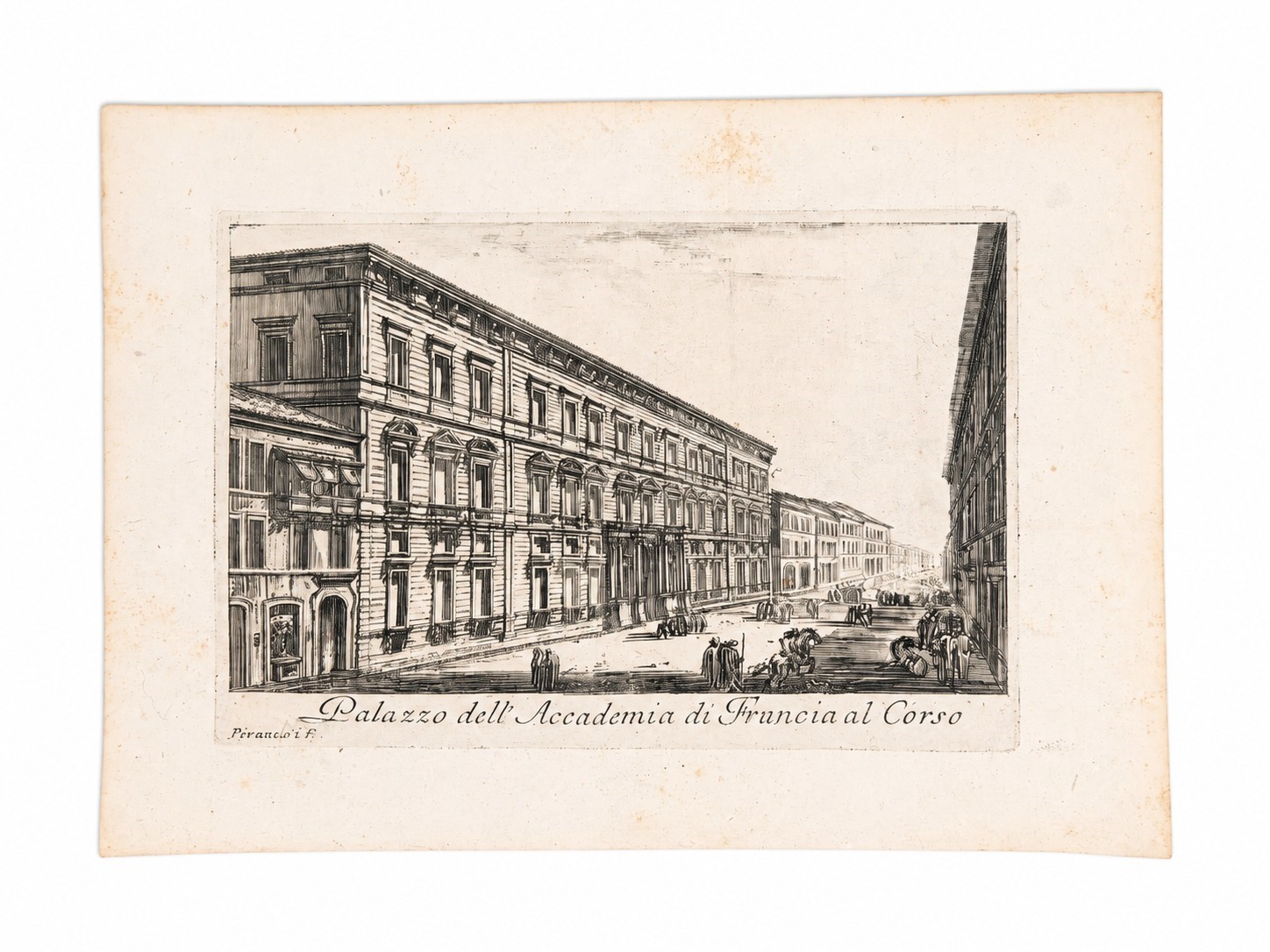 Giovanni Battista Piranesi - Tre incisioni tratte da «Varie Vedute di Roma Antica e Moderna»