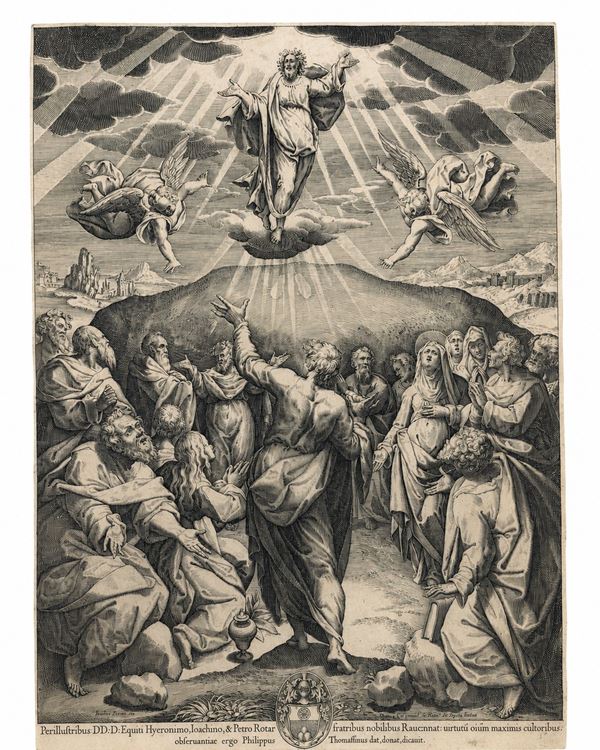 Philippe  Thomassin - L'Ascensione di Cristo
