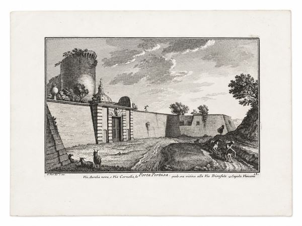 Giuseppe Vasi - Porta Pertusa