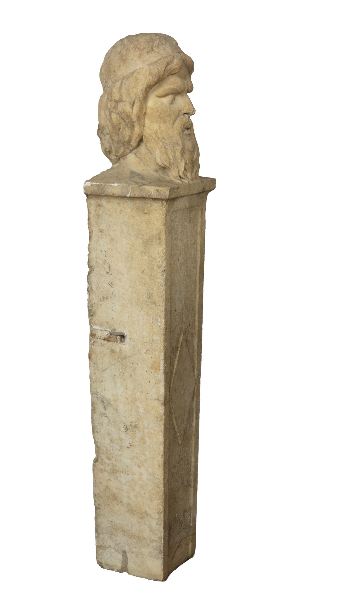 Erma di Seneca, marmo bianco (Carrara), inizi del XVII secolo