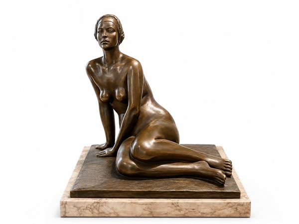 Nudo femminile seduto