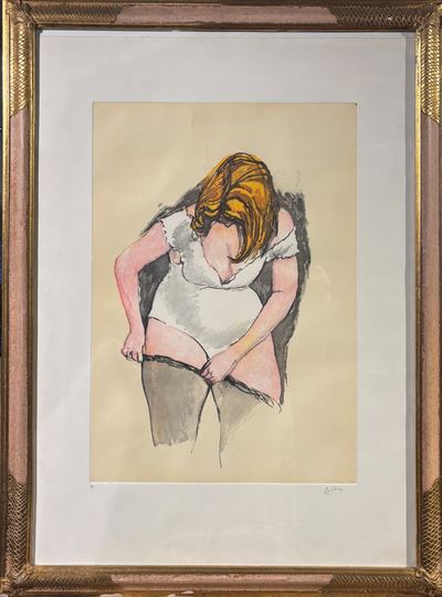 Senza titolo (acquaforte su carta)