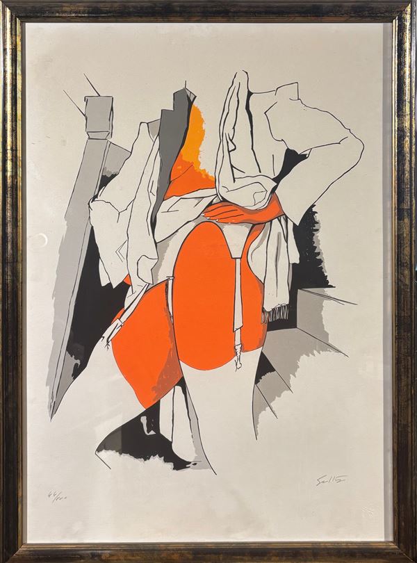 Renato Guttuso - Reggicalze