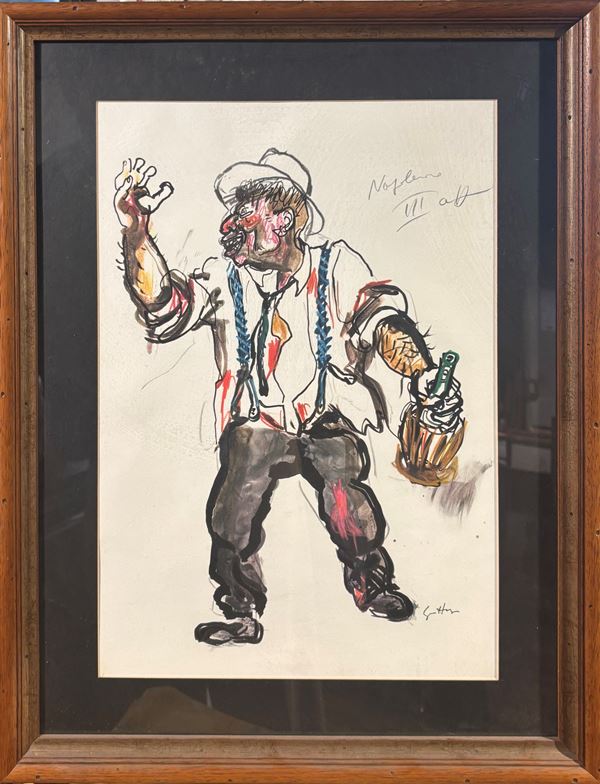 Renato Guttuso - Dalla serie "Scene e costumi"