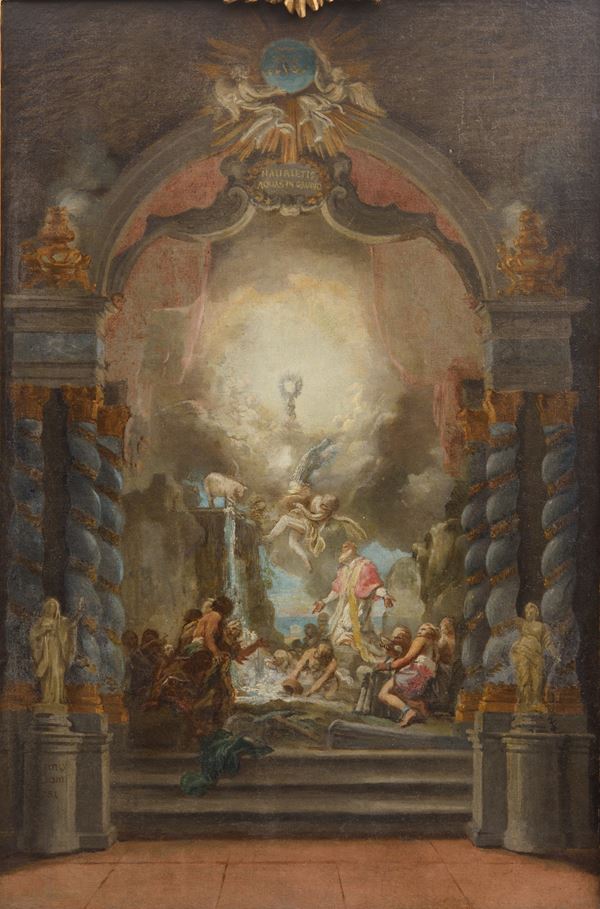 Allegoria eucaristica della Fonte della Salvezza