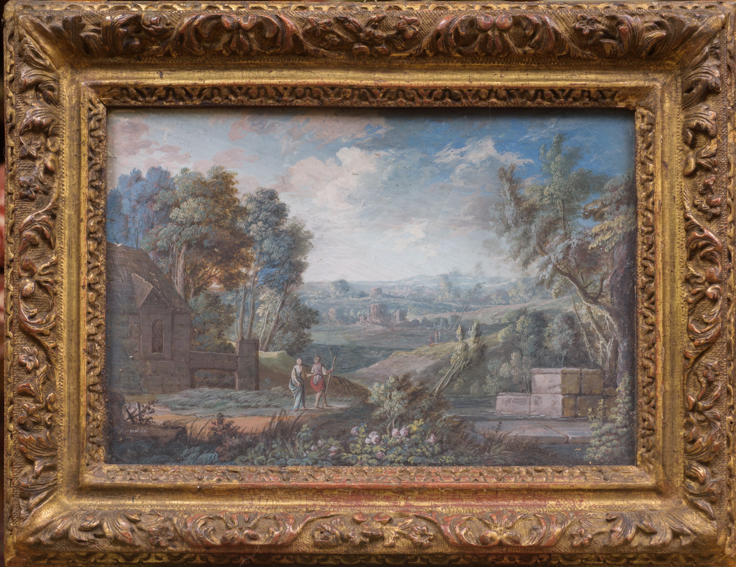 Malvin, Paesaggio con figure
