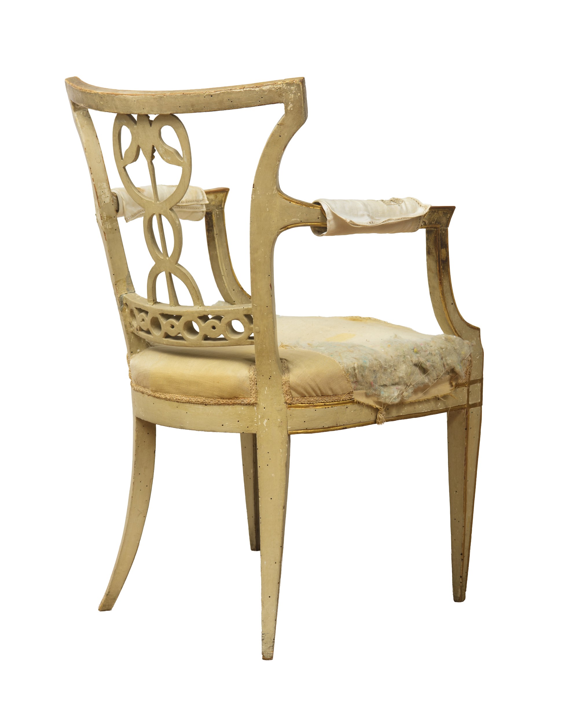 Poltroncine, coppia di poltrone in stile neoclassico (Toscana, fine XVIII secolo)