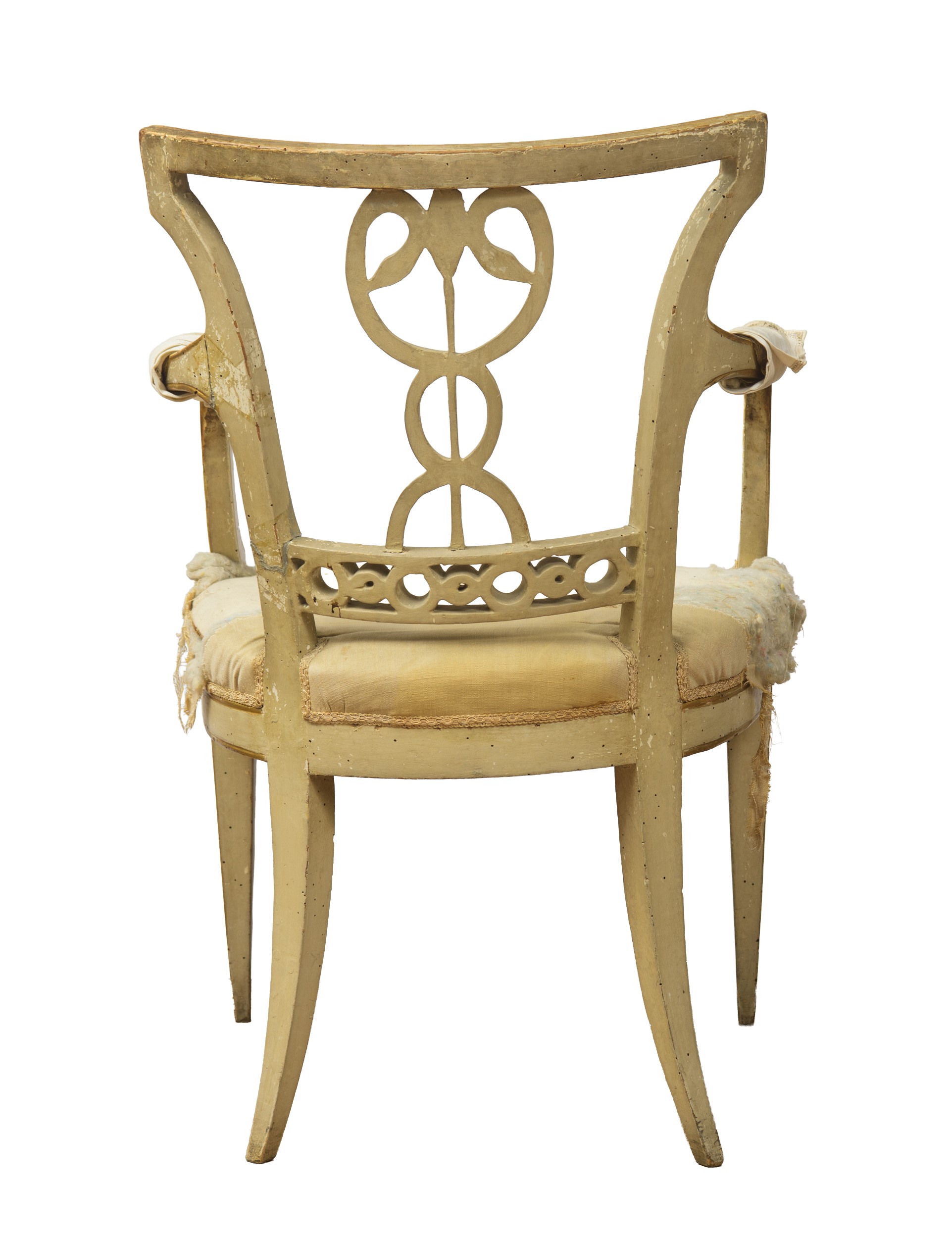 Poltroncine, coppia di poltrone in stile neoclassico (Toscana, fine XVIII secolo)