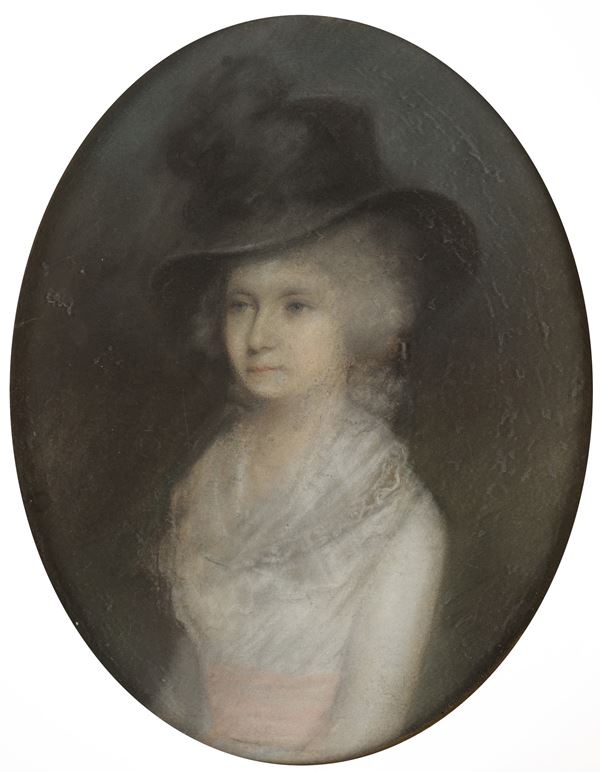 Ritratto di donna a mezzobusto