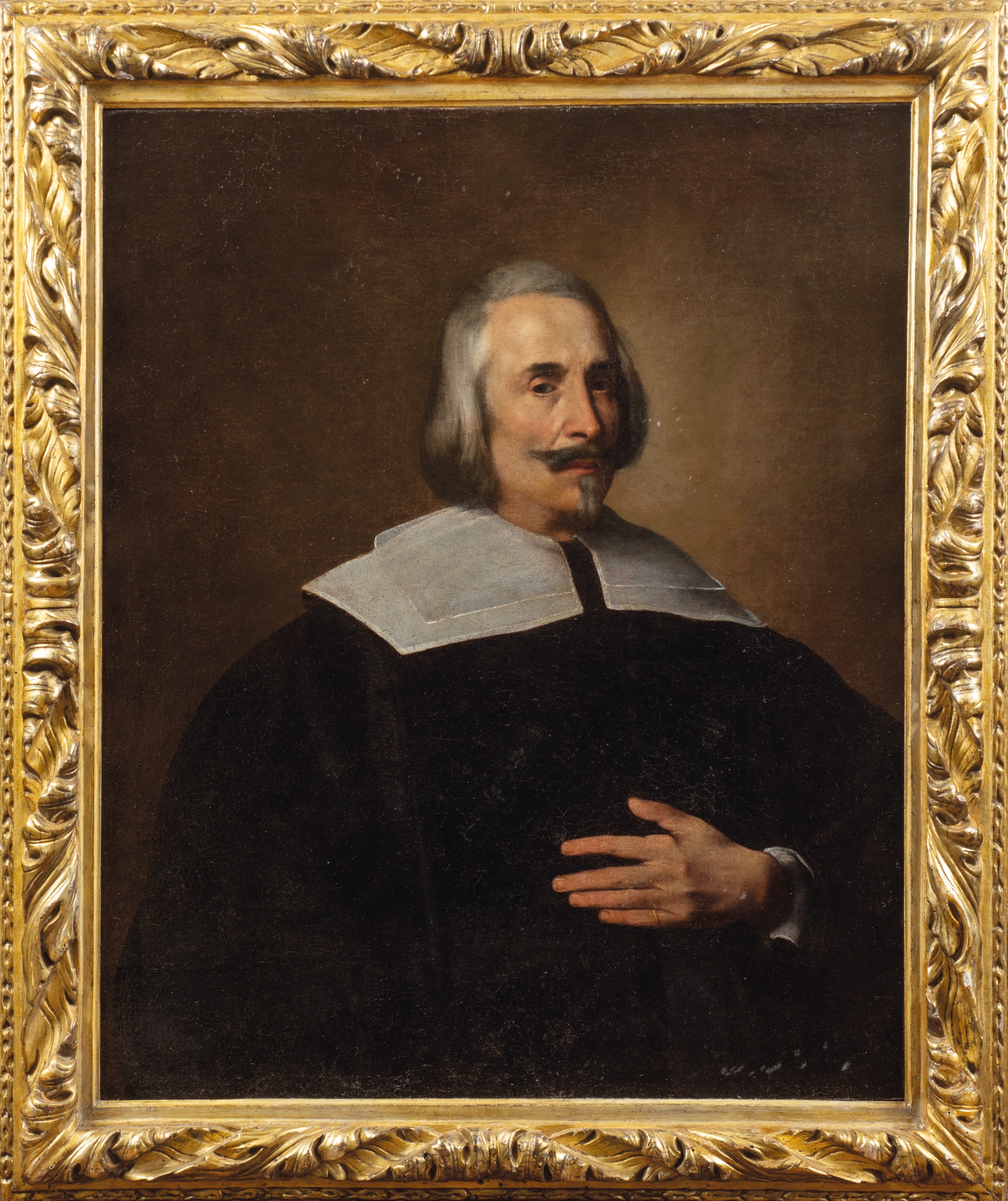 Scuola dell’Italia settentrionale, Ritratto di gentiluomo, olio su tela (XVII secolo)