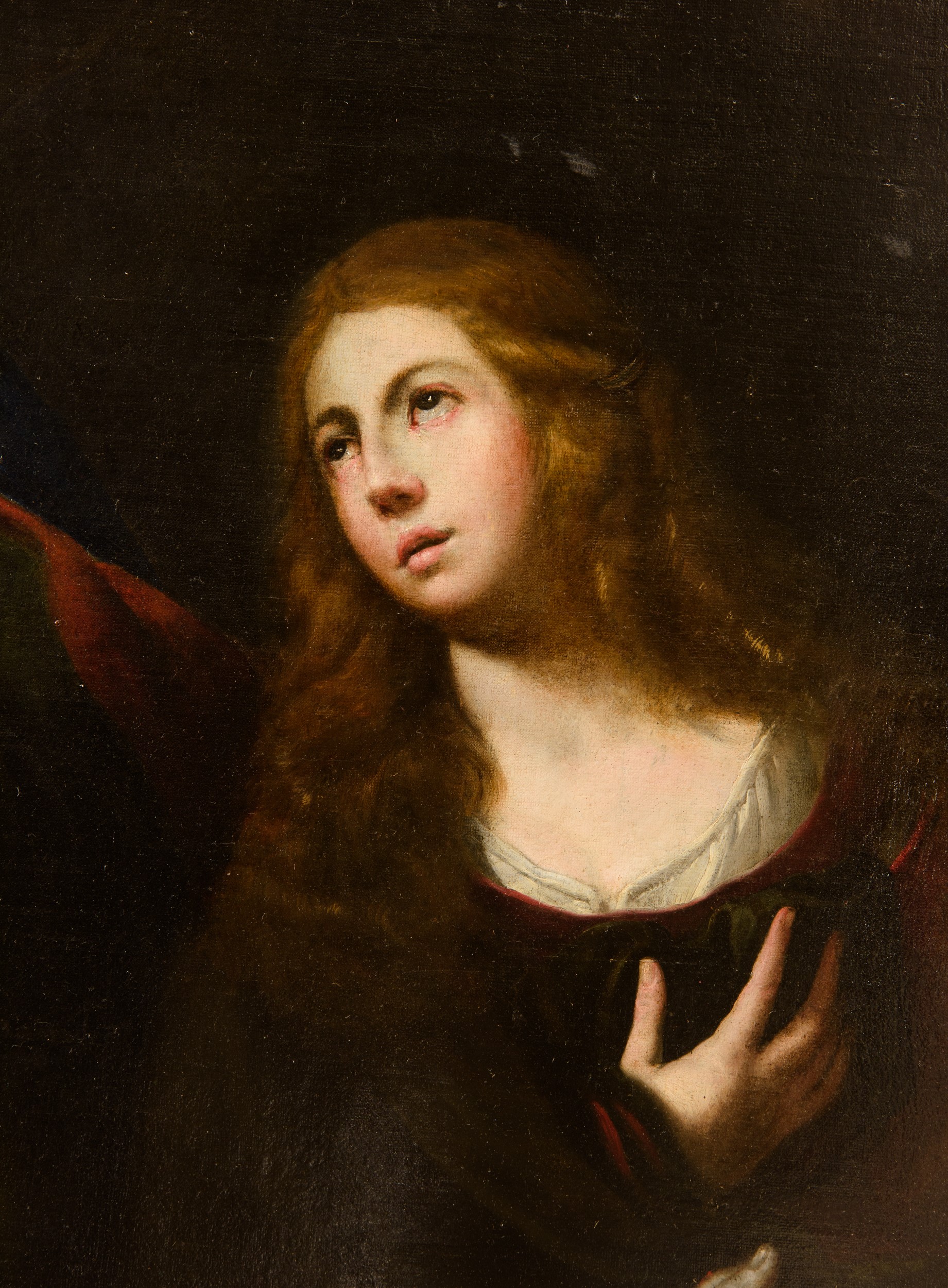 Scuola napoletana, Compianto sul Cristo morto, olio su tela (XVII secolo)