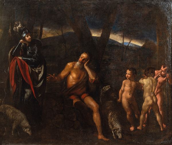 Angelo Caroselli - Erminia tra i pastori