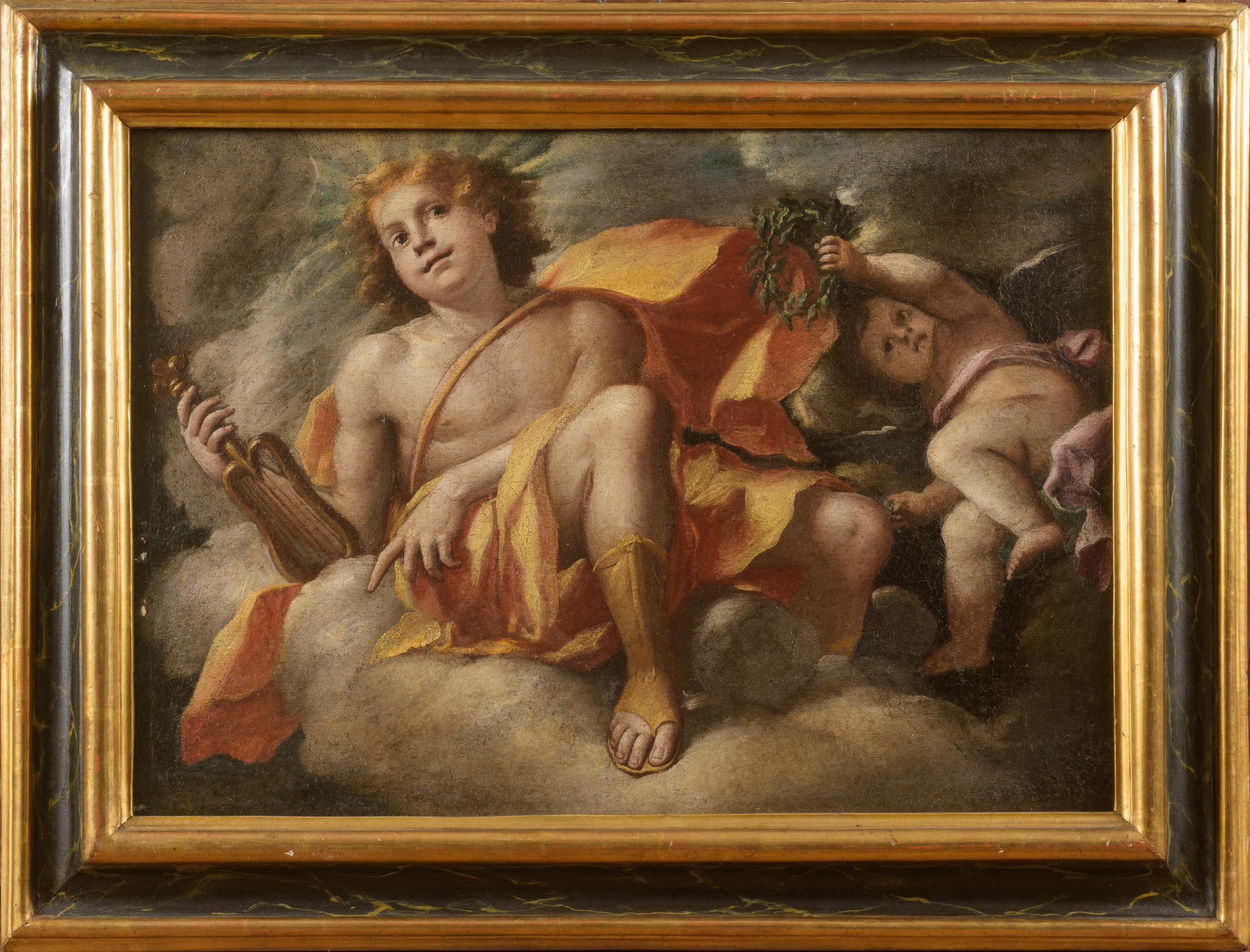Correggio - Apollo, olio su tela