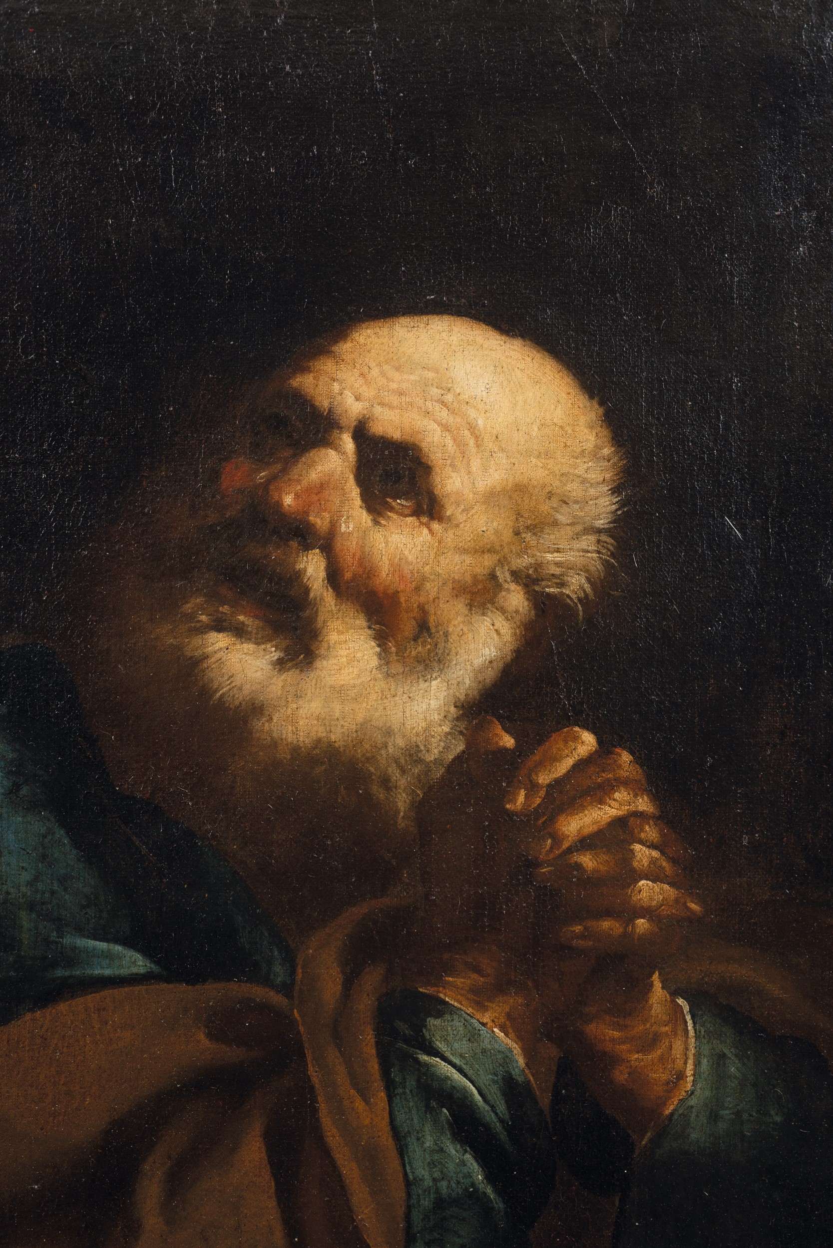 Orazio De Ferrari - San Pietro, olio su tela