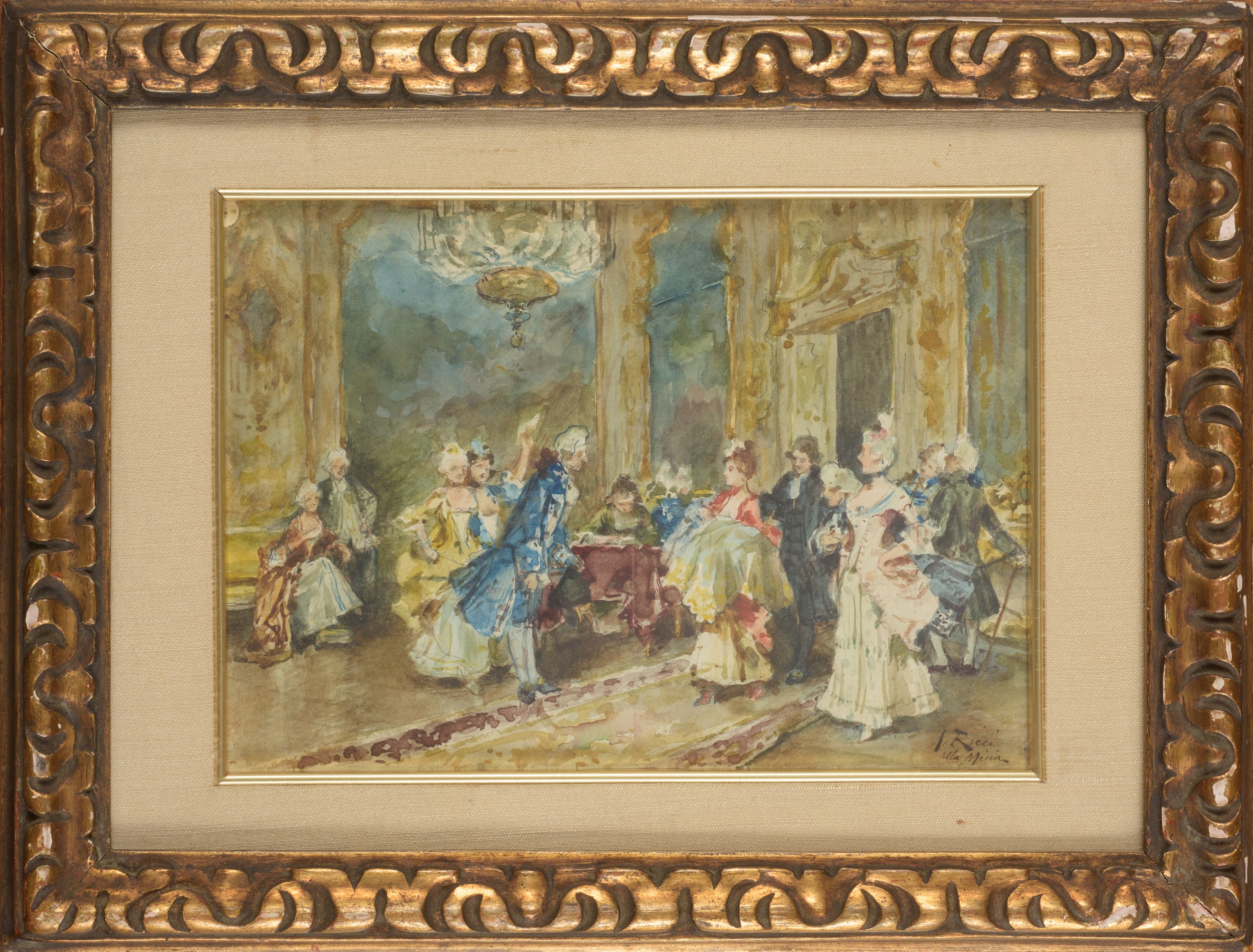 Arturo Ricci - Scena d'interno