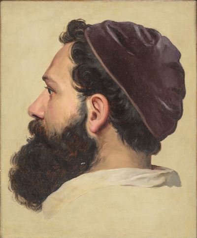 Scuola francese, Profilo maschile