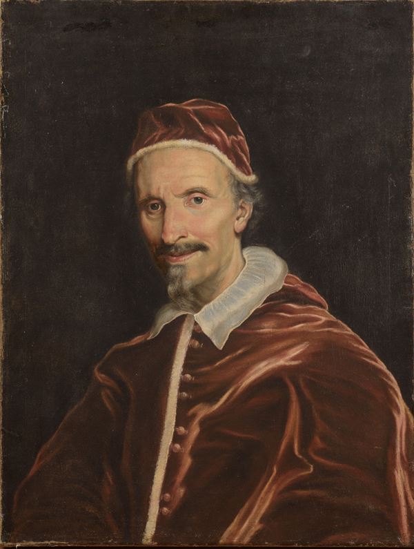 Giovan Battista Gaulli  Detto il Baciccio - Ritratto di Clemente IX