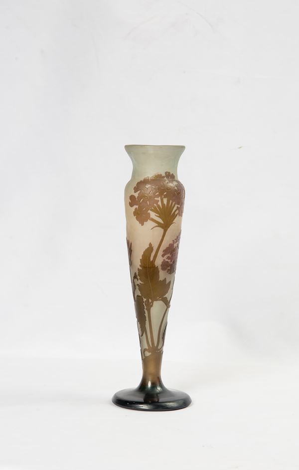 Emile Gallé - Vaso a calice
