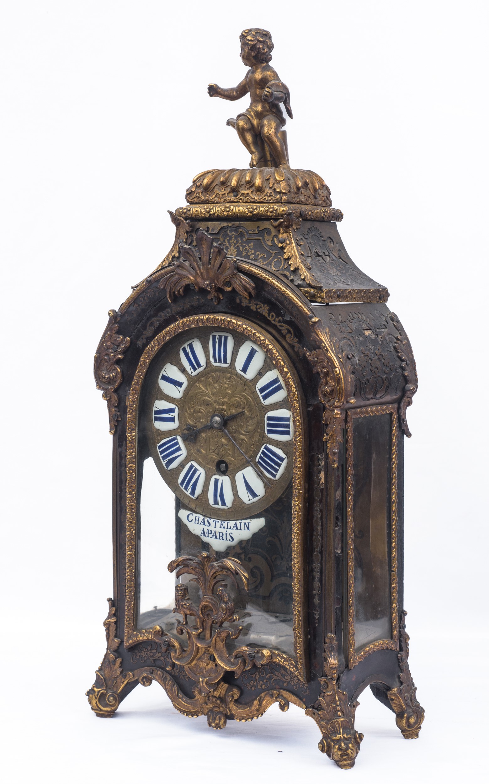 Francia, Pendola da mensola in stile di Charles Boulle